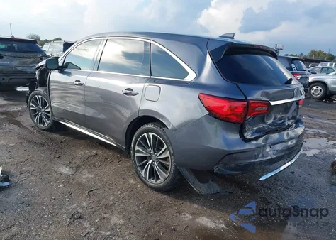 2020 Acura Mdx Technology Package z USA, uszkodzony, nr VIN 5J8YD4H53LL053200